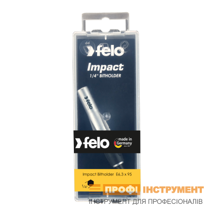 Тримач біт FELO магнітний IMPACT 1/4"х95 мм (03829594)