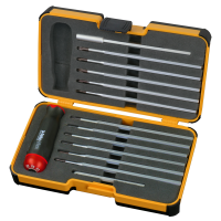 Викрутка динамометрична FELO 3,0-5,4 Нм з набором стрижнів TORX, IP, SL, PH, PZ (10099316)