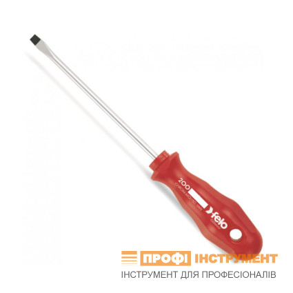 Locksmith's screwdriver FELO 2,5x0,4x75x80 mm, chrome plated (20002290) Locksmith's screwdriver FELO 2,5x0,4x75x80 mm, chrome plated (20002290)