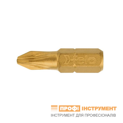 Бита FELO PZ1х25 мм; TiN (02101070)