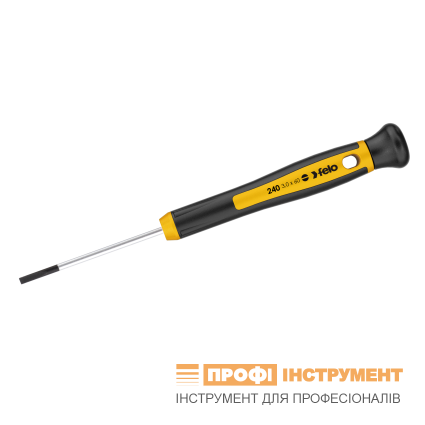 Викрутка для точних робіт шліц 3,5x0,6x60x103 мм FELO (24033360)