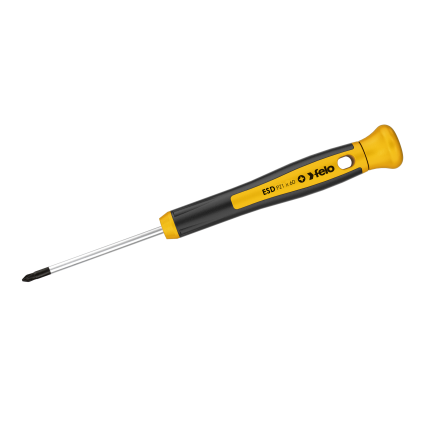 Викрутка для точних робіт хрестова PZ1x60x90 мм мм FELO ESD Safe (25110260)