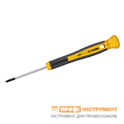 Викрутка для точних робіт хрестова PH00x60x90 мм FELO ESD Safe (25200960)