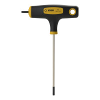 Викрутка Т-подібна FELO TORX T15х125 мм з додатковим бічним жалом під кутом 90° (31815360)