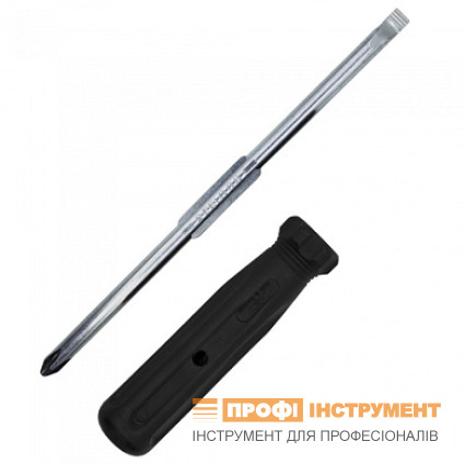 Two-sided screwdriver FELO 6,0/Ph2 x 156, chrome-vanadium steel, nickel-plated, (32656241) Two-sided screwdriver FELO 6,0/Ph2 x 156, chrome-vanadium steel, nickel-plated, (32656241)
