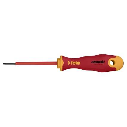 Викрутка діелектрична FELO SL ERGONІС VDE 1000V 2,5х0,4х75х86 мм (41302590)