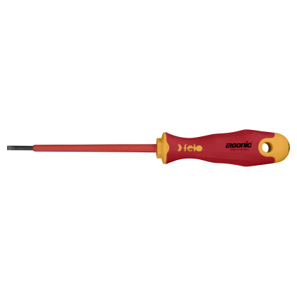 Викрутка діелектрична FELO SL ERGONІС VDE 1000V 3,0х0,5х100х86 мм (41303090)
