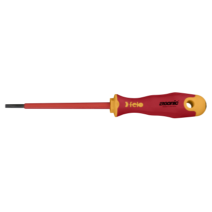 Викрутка діелектрична FELO SL ERGONІС VDE 1000V 4,0х0,8х100х94 мм (41304090)