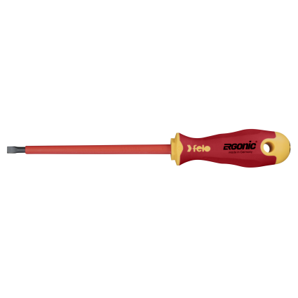 Викрутка діелектрична FELO SL ERGONІС VDE 1000V 6,5х1,2х150х106 мм (41306590)
