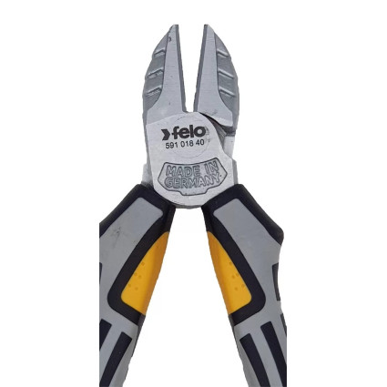 FELO side cutters 180 mm, DIN ISO 5749 three-component handles, protection against hand slippage, strap attachment (59101840)