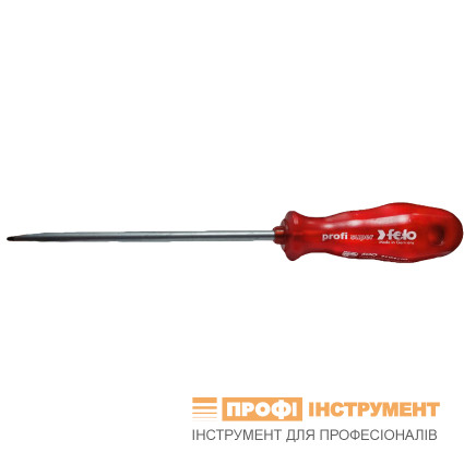 Locksmith's screwdriver FELO 5,0x0,8x125x90 mm, quartz microtexturing of the handle, ERGO, (60005410) Locksmith's screwdriver FELO 5,0x0,8x125x90 mm, quartz microtexturing of the handle, ERGO, (60005410)