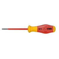 Dielectric screwdriver FELO SL 1000V 2.5x0.4x75x80 mm (91302590)