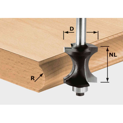 Half round cutter HW S8 D30/28
