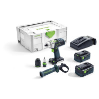 Festool Акумуляторний ударний дриль-шуруповерт PDC 18/4 5,2/4,0 I-Plus QUADRIVE 574702