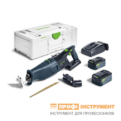 Акумуляторна ножівка FESTOOL RSC 18 5,0 EB-Plus (576948)