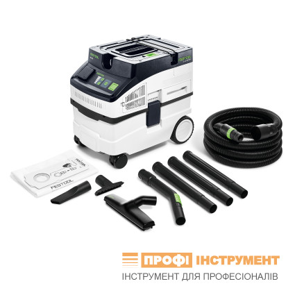 Пылеудаляющий аппарат FESTOOL - CLEANTEC CT 15 E-Set (577415)