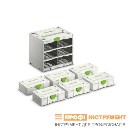 Стійка для систейнерів FESTOOL - SYS3-RK/6 M 337-Set (577816)