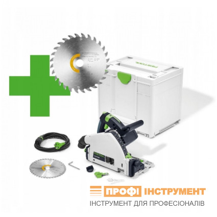 Пила дисковая погружная FESTOOL - TS 55 FEBQ-Plus Master Edition (577843)