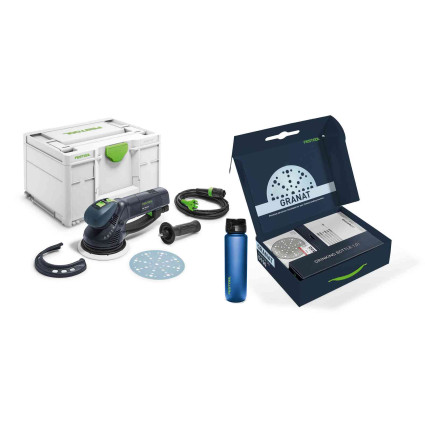 Шлифмашина эксцентриковая с редуктором FESTOOL - ROTEX RO150 FEQ GR-Set P (578181)