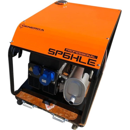 Генератор GENERGA SP6HLE однофазний бензиновий ГЕНЕРГА (01010101020)