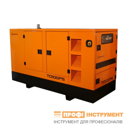 Diesel power plant GENERGA TD100PS in a soundproof casing (TD100PS)