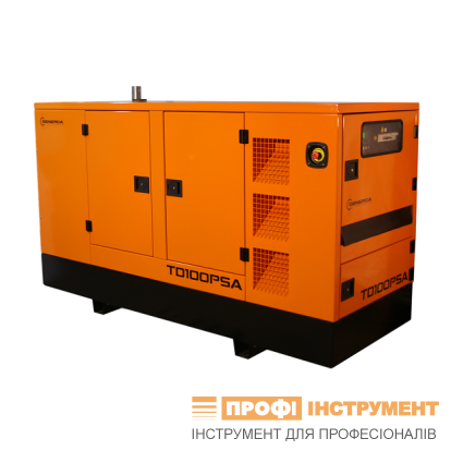 Diesel power station GENERGA TD100PSA+ATS in a soundproof casing (TD100PSA+ATS)