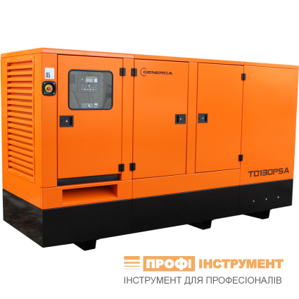 Diesel power plant GENERGA TD130PSA in a soundproof casing (TD130PSA)