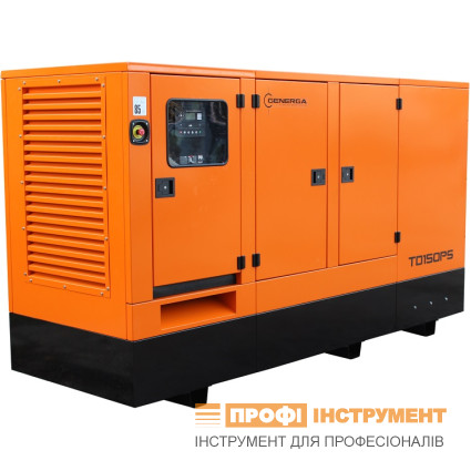 Diesel power plant GENERGA TD150PS in a soundproof casing (TD150PS)