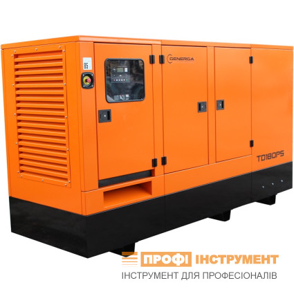 Diesel power station GENERGA TD180PS in a soundproof casing (TD180PS)