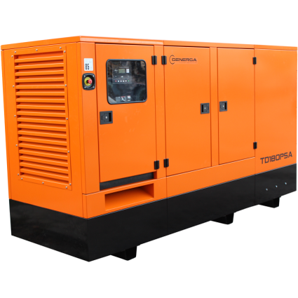 Электростанция дизельная GENERGA TD180PSA в звукоизолированном кожухе (TD180PSA)