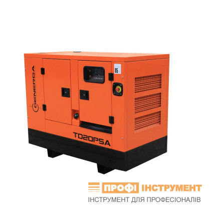 Diesel power station GENERGA TD20PS in a soundproof casing (TD20PS)