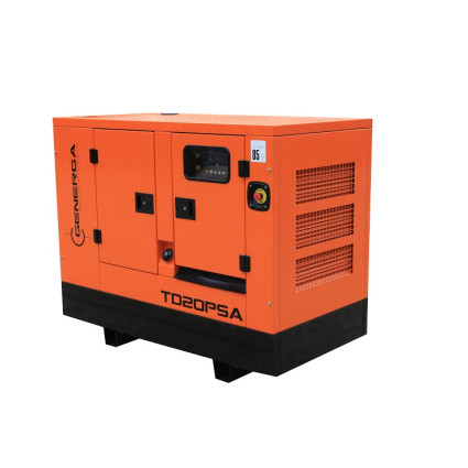 Diesel power station GENERGA TD20PS in a soundproof casing (TD20PS)