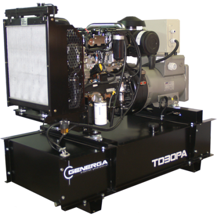 Diesel power station GENERGA TD30P in open design (TD30P)