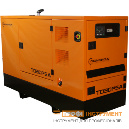 Diesel power station GENERGA TD30PS in a soundproof casing (TD30PS)