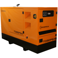 Diesel power station GENERGA TD30PSA in a soundproof casing (TD30PSA) Diesel power station GENERGA TD30PSA in a soundproof casing (TD30PSA)