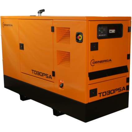 Diesel power station GENERGA TD30PSA in a soundproof casing (TD30PSA)