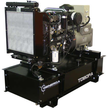 Diesel power station GENERGA TD80PA+ATS in open design (TD80PA+ATS)