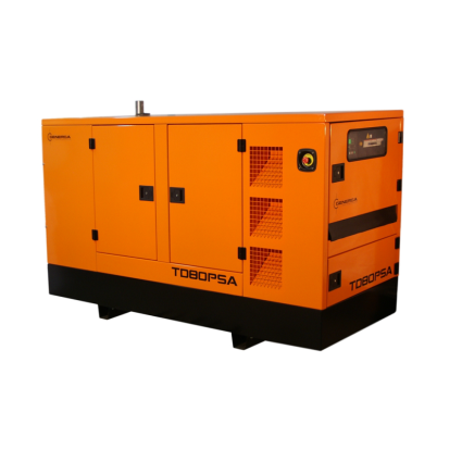 Diesel power station GENERGA TD80PSA+ATS in a soundproof casing (TD80PSA+ATS)