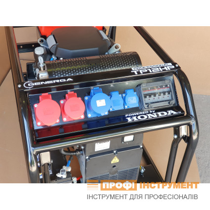 Генератор GENERGA TP12HP трехфазный бензиновый (01010102004-1)