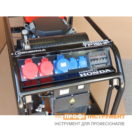 Генератор GENERGA TP15HP трехфазный бензиновый (01010102005-1)