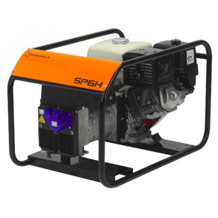 Генератор GENERGA SP6H однофазный бензиновый (ГЕНЕРГА) (арт. 01010101005)