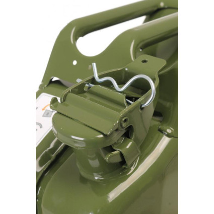 Metal canister GELG 10 L color OLIVE GREEN (RAL6003) DIN 7274 (30-04-21-3101)