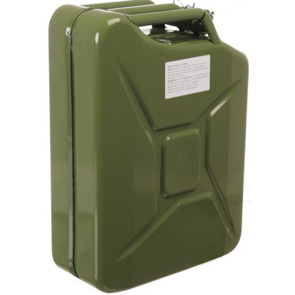 Metal canister GELG 10 L color OLIVE GREEN (RAL6003) DIN 7274 (30-04-21-3101)