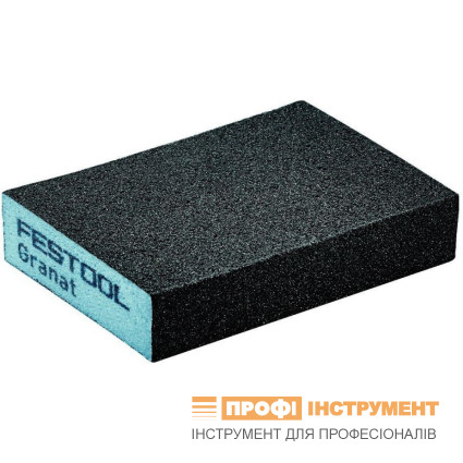 Шлифовальная губка 69x98x26 120 GR/6 Granat