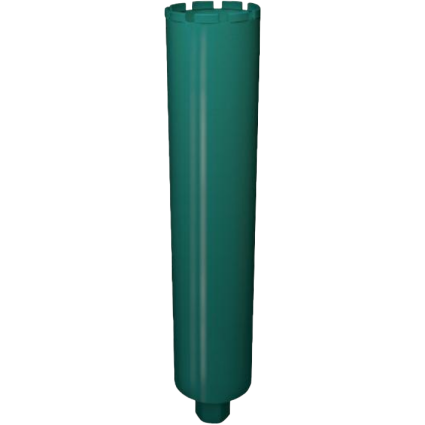 Алмазна бурова коронка HELLER 32x300мм DiamondEASY, 1/2" BSP, залізобетон, бетон, клінкер, цегла (25026)