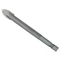 Сверло HELLER твердосплавное 7х85 мм QuickBIT CeramicMASTER; 6-гранный мин.; стекло, керамика, акрил, черепица, кафель (26209)