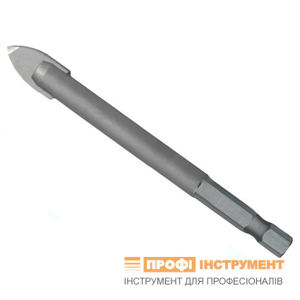 Сверло HELLER твердосплавное 7х85 мм QuickBIT CeramicMASTER; 6-гранный мин.; стекло, керамика, акрил, черепица, кафель (26209)