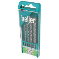 Набір бурів HELLER по бетону PROSTONE 5/6/8/10 мм. 4 шт. (17744)