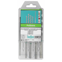Набор буров HELLER по бетону PROXTREME 4/5/6/8/10 мм. 5 шт. (28264)