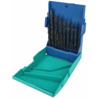 Набор сверл HELLER по металлу HSS-R 1-10 мм. 19 шт. шаг 0.5 мм (17737)